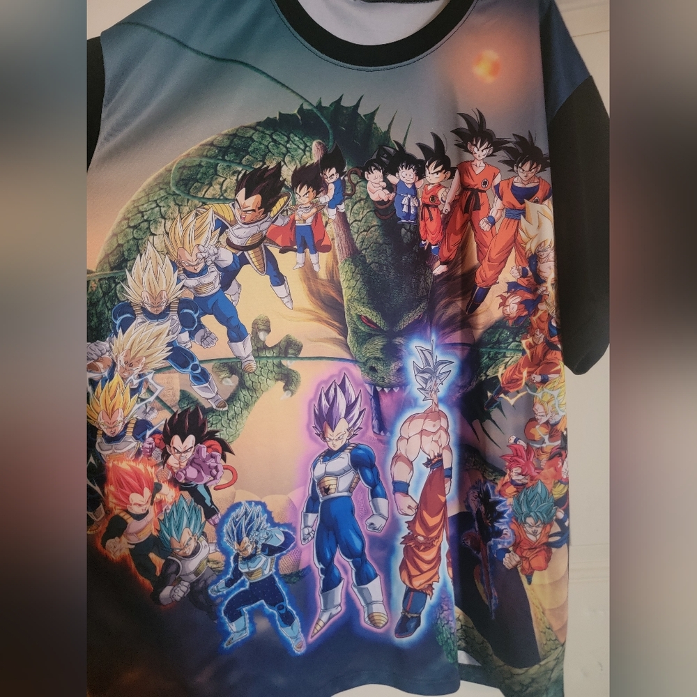 Men's Dragon Ball Z Graphic Tee - Multicolor
